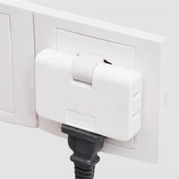 3 outlet grounded ac power 2 prong swivel light wall tap adapter tools electrical plugs for phone computer camera high quality