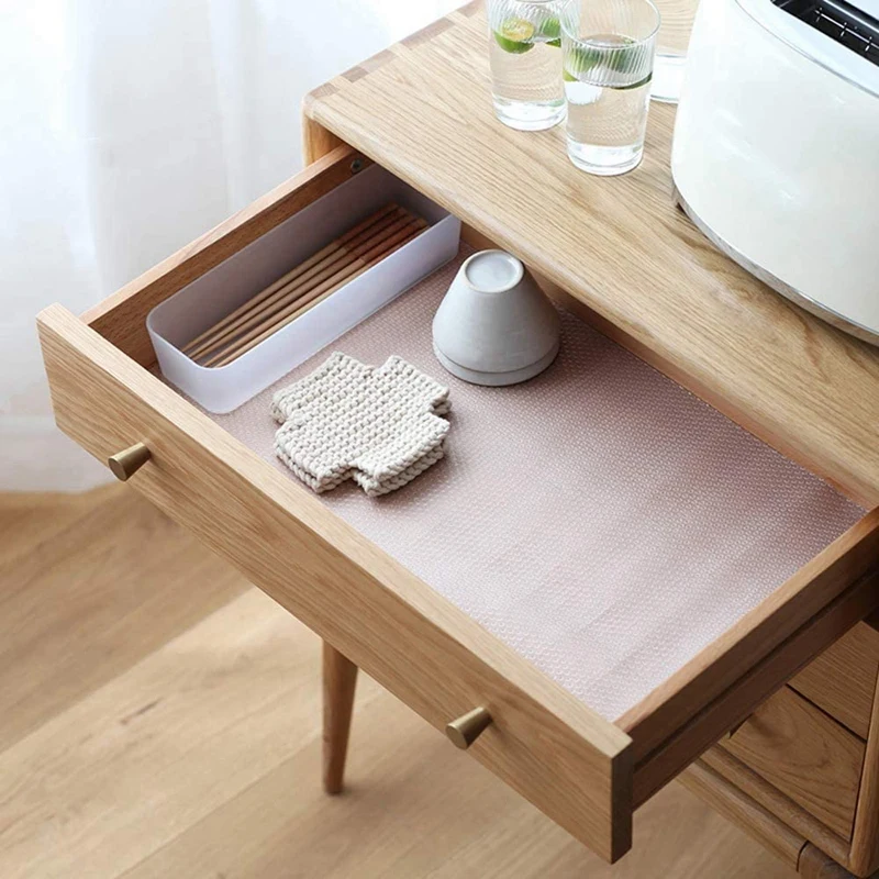 Non Slip Water Poof Shelf Liner Cabinet Durable Mat For Kitchen Drawer 17.7 X 177 Inches Clear | Дом и сад