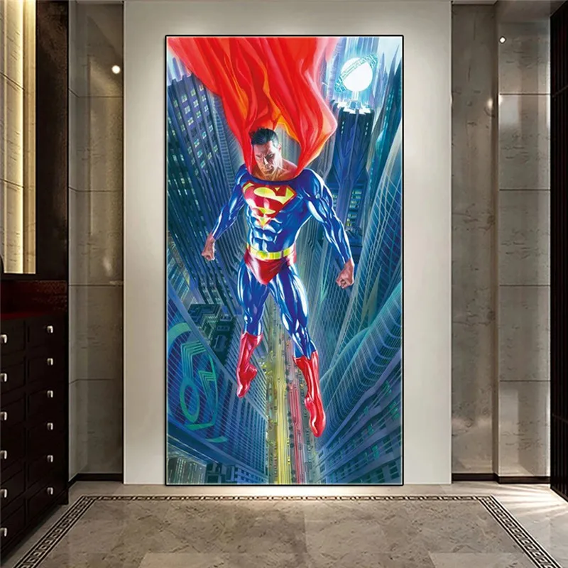 

The Avengers Underwear Superhero Poster Movie Portrait Canvas Print Painting Children's Room Living Room Wall Art Decor