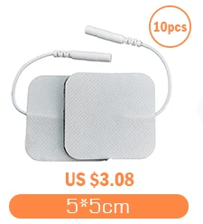6 режимов Ems массажер смартфон массажер Tens физиотерапия машина электродоз Estimulador мышечный Мини карманный массажер