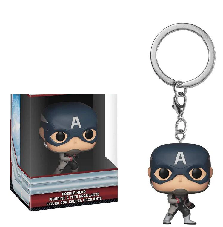 Поп брелок игрушки TIKI STITCH ROCKET THANOS THOR с коробкой экшн Фигурки для детей|Игровые