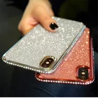 Чехол со стразами для SamSung A51, A71, A10, A20, A30, A50, A70, блестящий чехол с блестками для Galaxy A6, A8, J4, J6 Plus, J8, A7, A9, Note 10, 8, 9 Pro