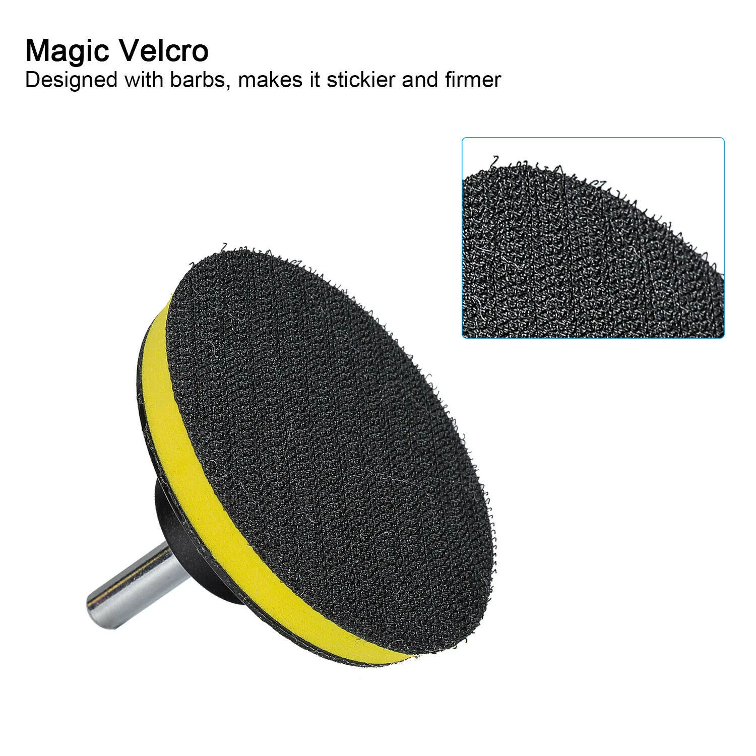 

For Car Polisher Polishing Pad Kit Sealing Waxingm 22pcs Set Buff Buffing