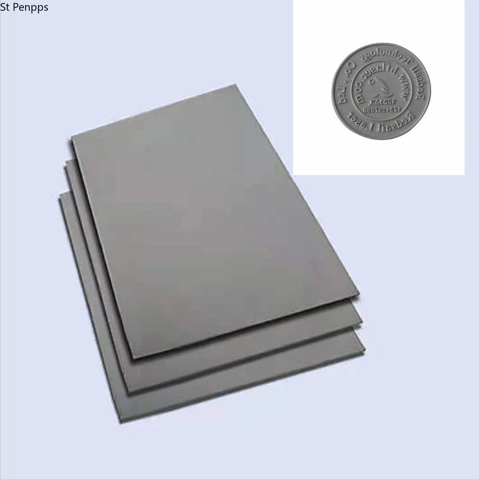 1 шт. A4 серый Лазерная резиновый лист противостоит масляной истиранию Точная