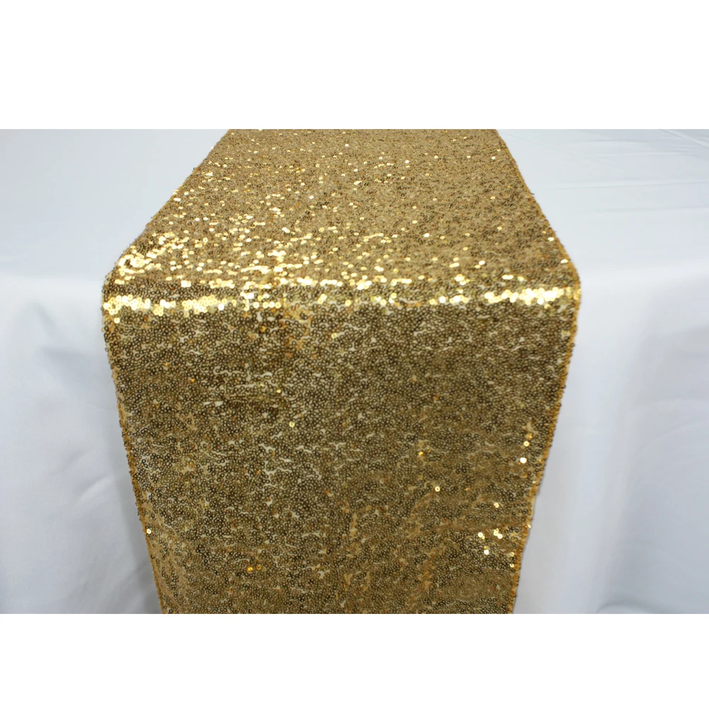 35x275 см розовые Золотые/серебряные бегунки с блестками для свадебной вечеринки