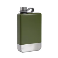 flask compact size hip flask premium anti corrosion small camping fashion wine hip flask