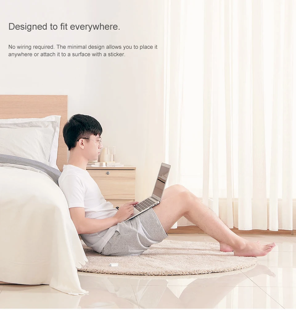 

Aqara Smart Wireless Switch Key Intelligent Application Remote Control ZigBee Wireless Biult in Gyro for mi home App