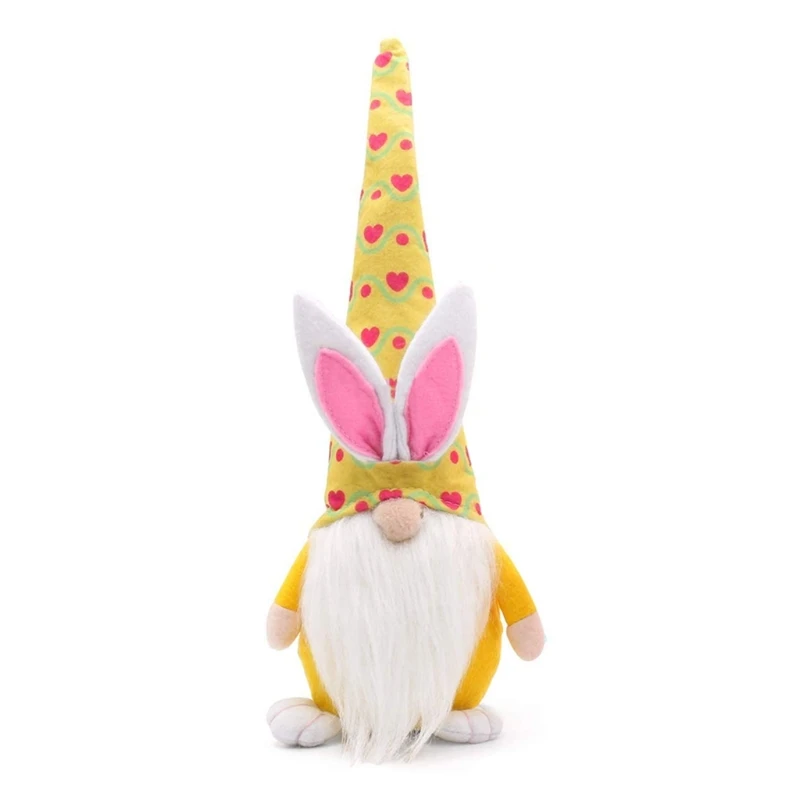 

Cute Rabbit Easter Bunny Gnome Decoratio Doll Home Party Decorations Kids Toys