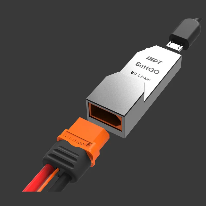 ISDT BG Linker BattGO Smart Lipo Battery адаптер ЛИНКЕР для RC Аккумуляторный штекер конвертер USB