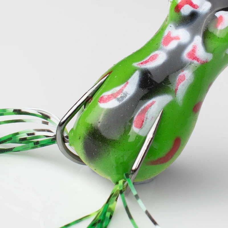 OBSESSION прыжок Лягушка приманка жесткая поппер приманки силиконовая с юбкой