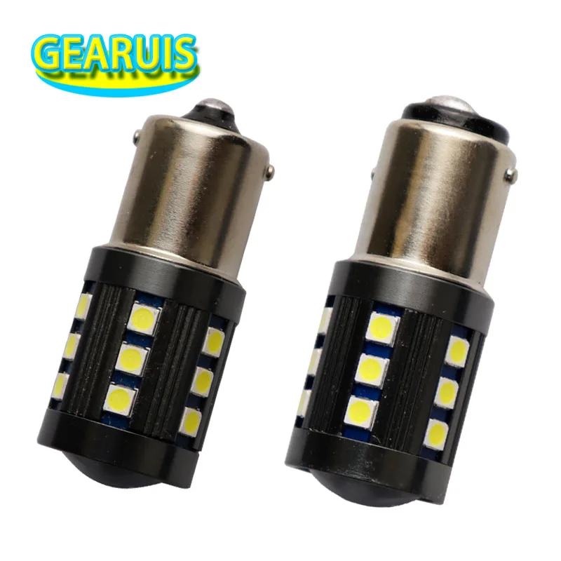 

2X 1156 BA15S 1157 BAY15D 24 smd 3030 LED T20 7440 7443 3156 3157 4.32W Auto Reverse Tail Brake Bulb Reverse Turn Signal light