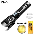 2020 новейший Xhp100 Мощный светодиодный ффонарь HP Xhp70.2 Тактический фонасветильник Usb Перезаряжаемый Zoom Flash светильник 26650 Led