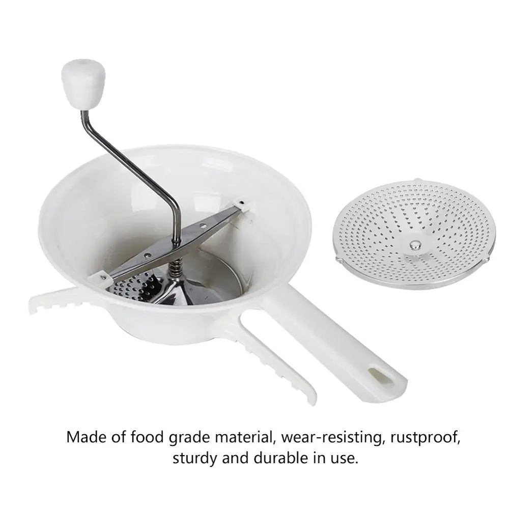 multifunctional manual food grinder rustproof salad vegetable fruit mixer cheese thinner blender kitchen gadget cooking tools free global shipping