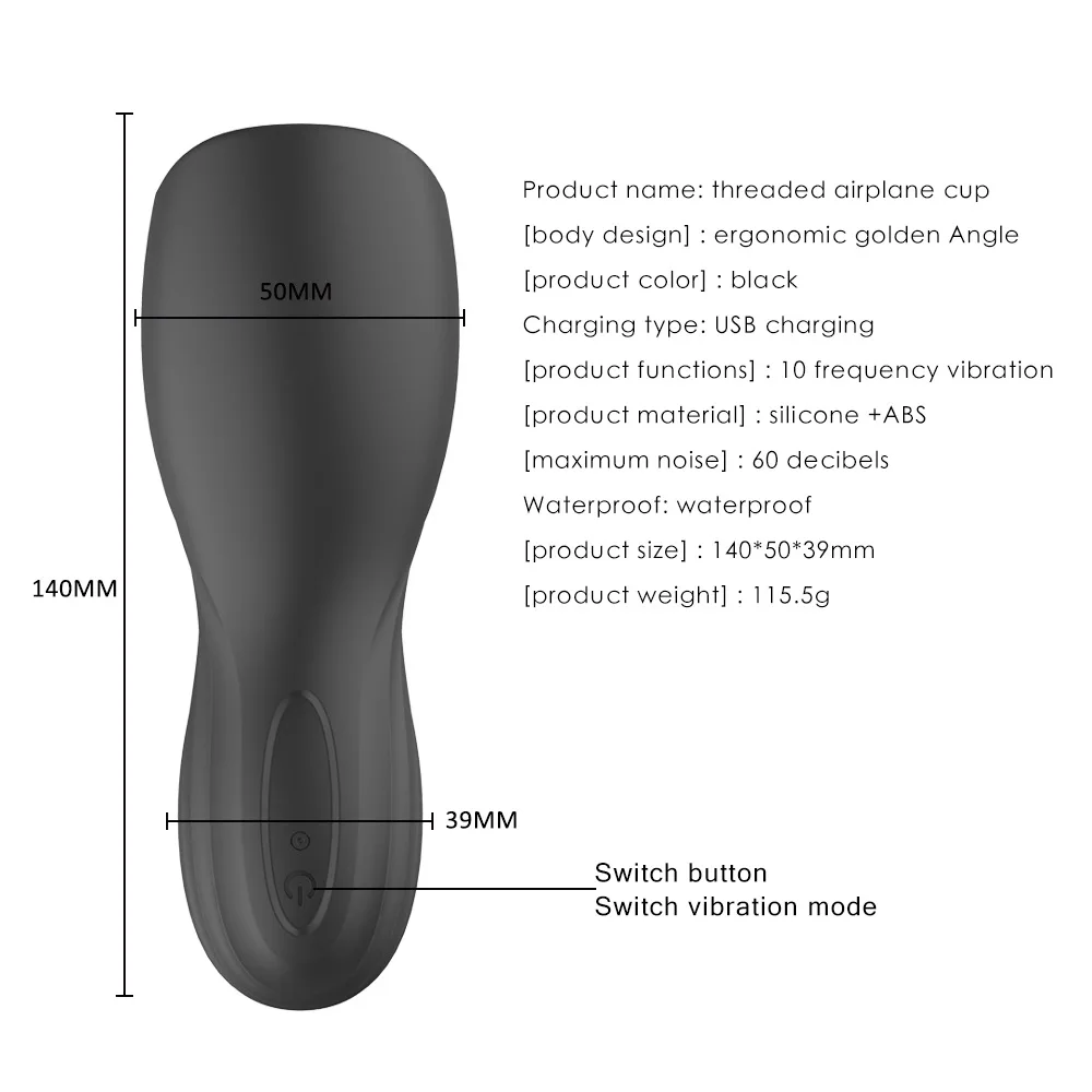 Мощный вибратор Минет секс-игрушки для мужчин Глубокая глотка Мужской
