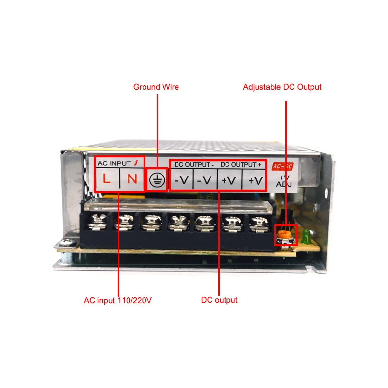 

Switching Power Supply 9 15 36 Volt Transformer 220V To 9V 15V 36V 2A 3A 5A 10A 12A 20A 22A 30A SMPS Converter Driver For LED