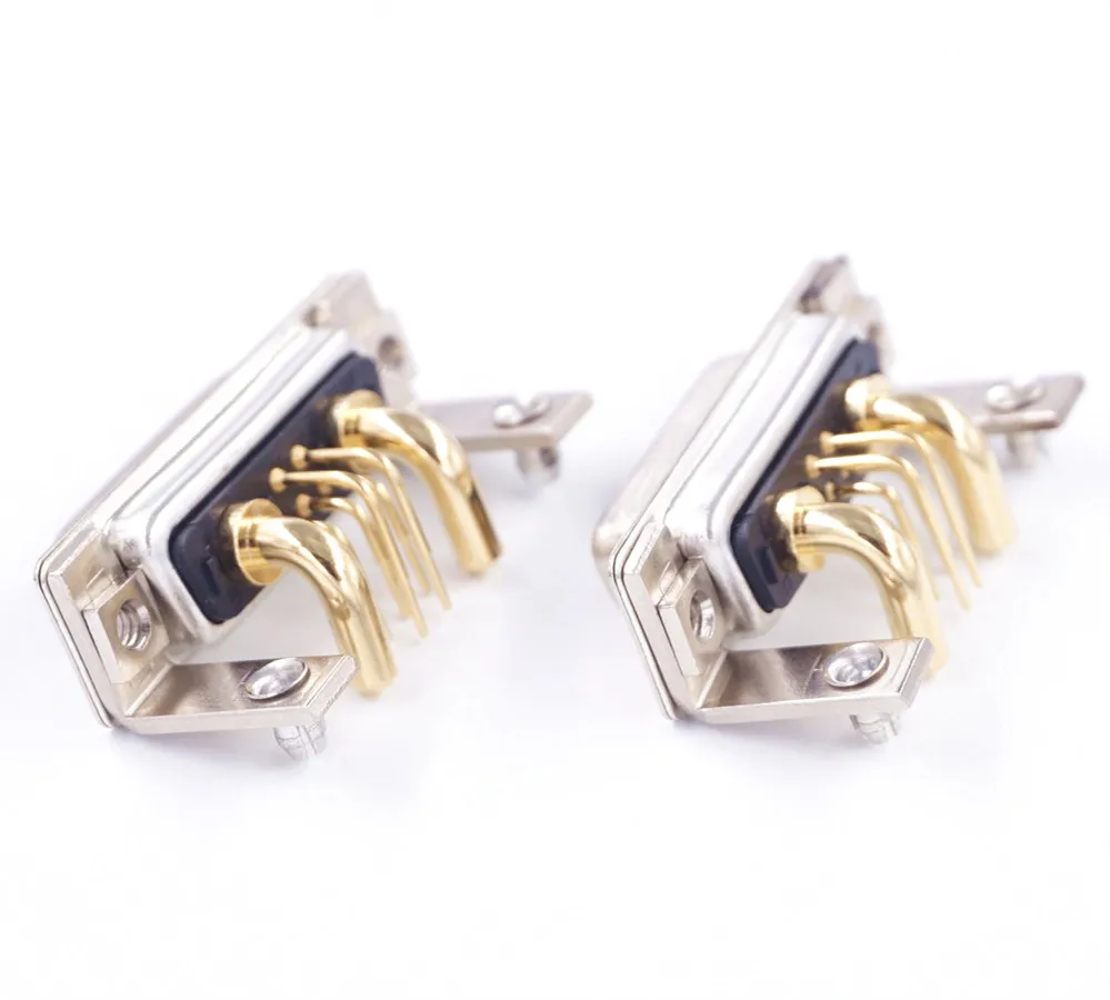 2 шт. Высокая мощность 30A 7W2 разъем D-Sub Combo сосуд разъемы внутренние сигналы 5 +