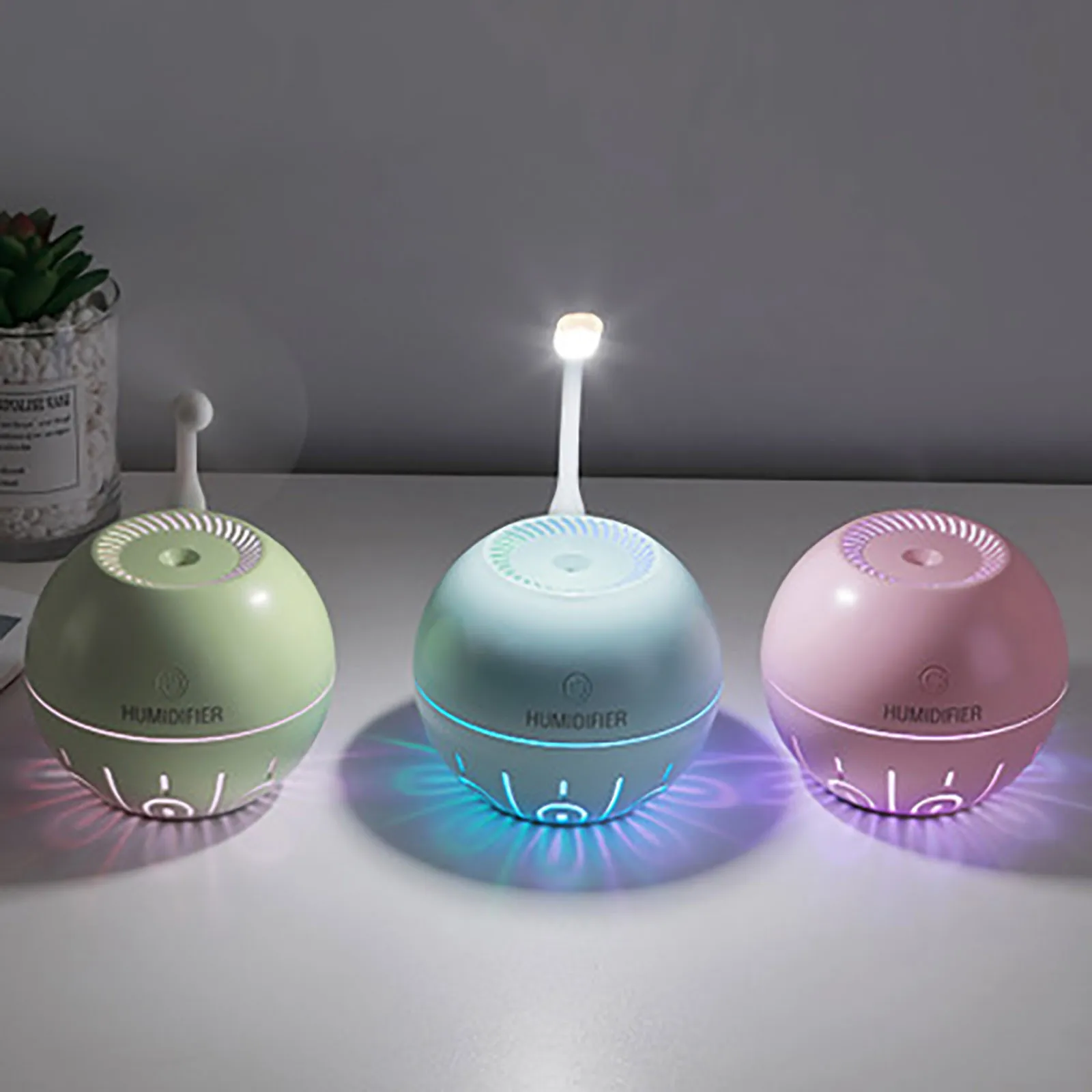 Portable Usb Rechargeable Air Humidifier Mini Office Home High Quality#T | Бытовая техника