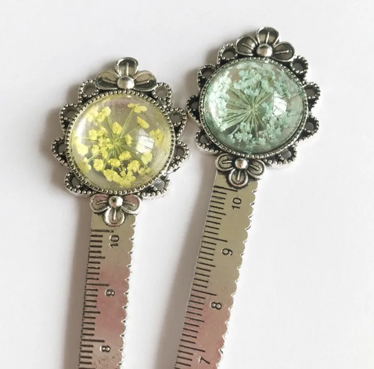 1 шт. декоративная металлическая линейка-закладки в стиле ретро | Канцтовары для