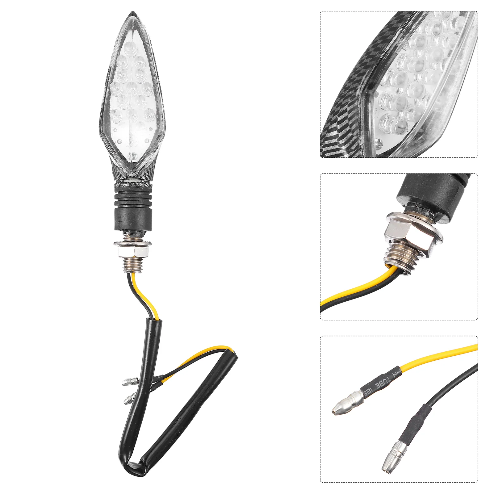 

4 шт., 12 В светодиодный индикатор поворота для мотоцикла