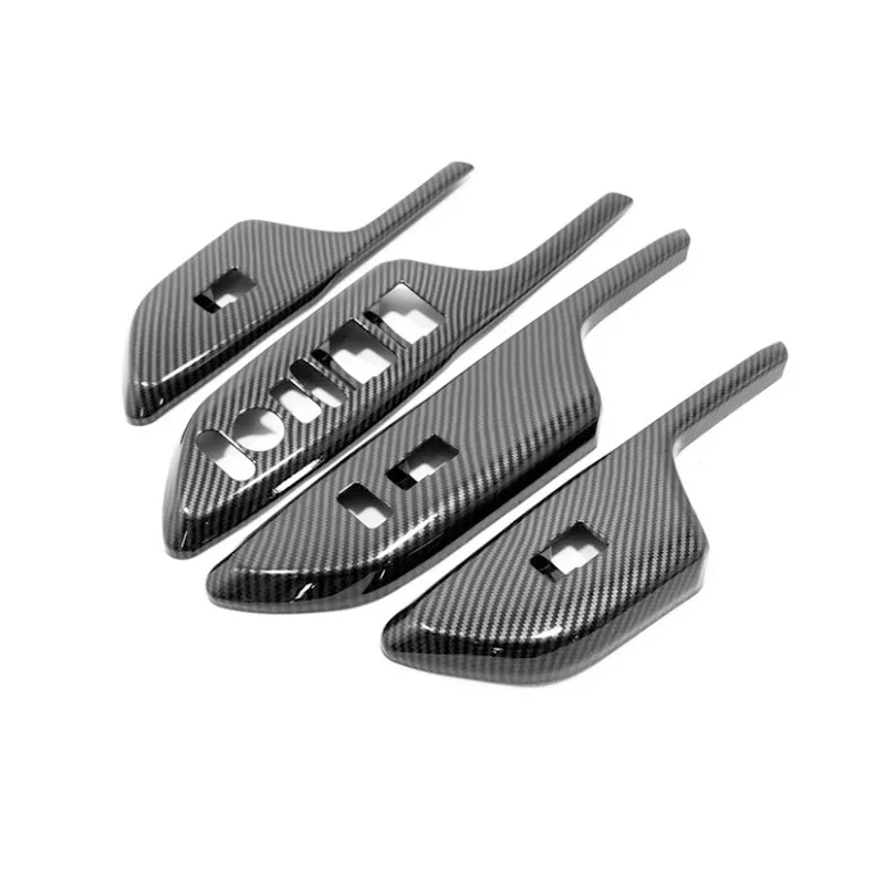 Декоративные наклейки из углеродного волокна для внутренней двери подлокотника