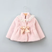 2021 winter clothes for girls baby girl fur coat 7 12y