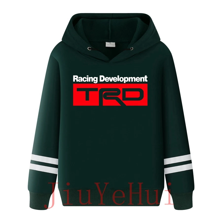 Толстовка с логотипом автомобиля Toyota TRD мужские толстовки капюшоном для Trd Develop ts
