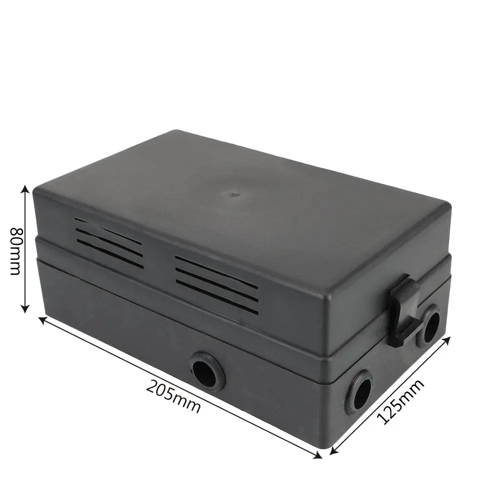 

YOSOLO Circuit Protector Terminal Holder Block Black 15 Way Fuse Relay Box Car Auto Replacement Part