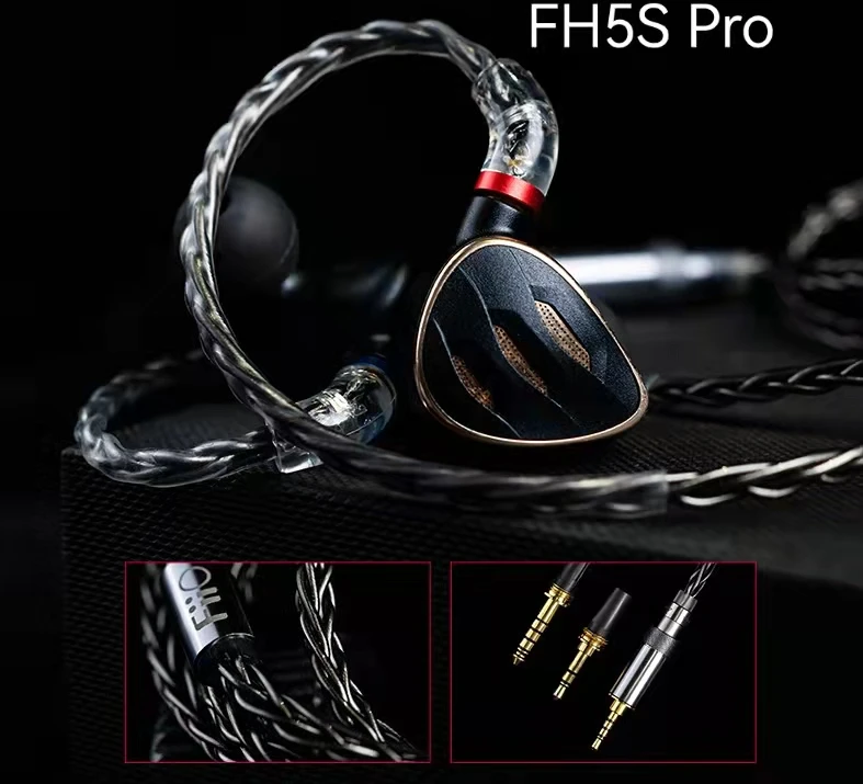 Наушники-вкладыши FiiO FH5s 2BA + 2DD Quad Drive наушники-вкладыши с разъемом 2 5/3 5/4 4 мм