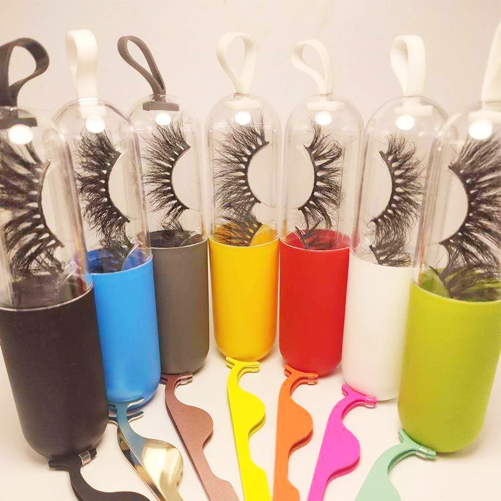 10 шт. коробка для упаковки накладных ресниц с логотипом на заказ|Накладные