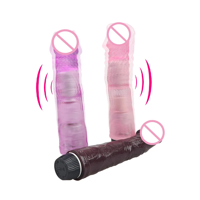 Фаллоимитатор многоскоростной реалистичный фаллоимитатор с кристаллами