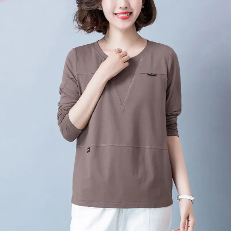 

Women's long sleeve T-shirt women's loose autumn new top