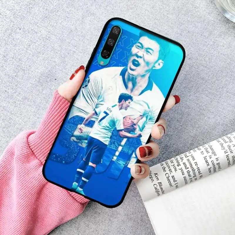 

LJHYDFCNB Son Tottenham Phone Case For Huawei P20 30 40 Pro Mate 30 40 Pro Xs Rs Nova 7se Pro Honor 10