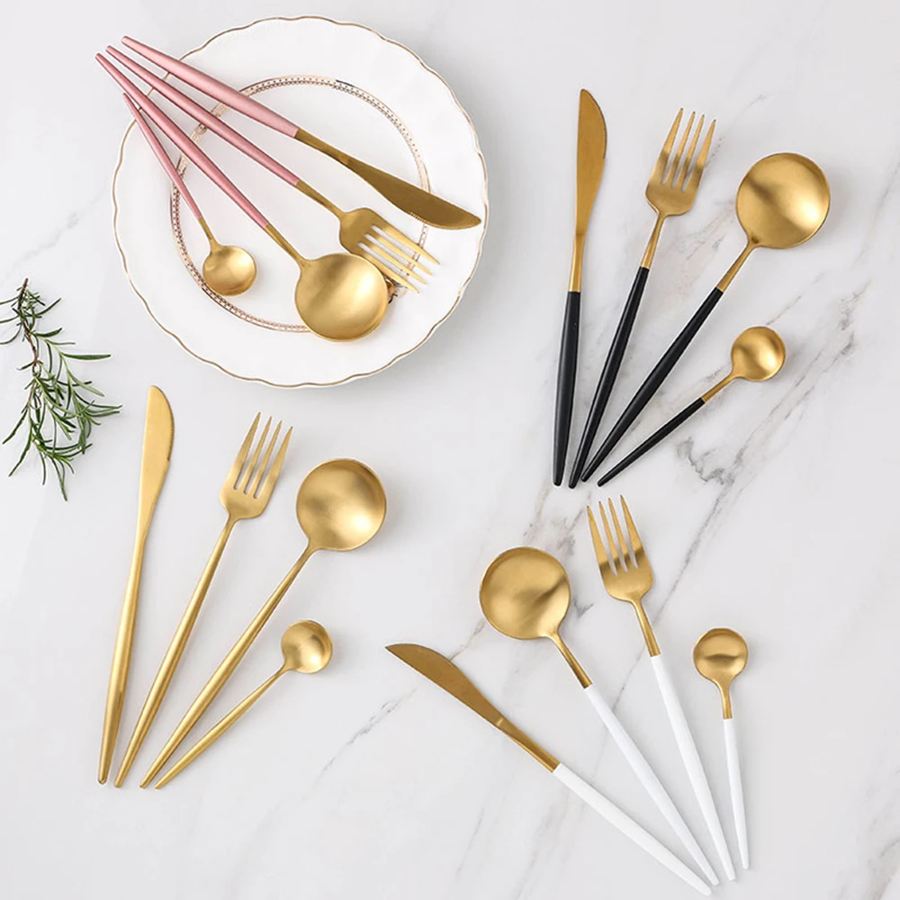 Горячая Распродажа 4 шт./компл. Чистый золотой брикет из нержавеющей стали 304