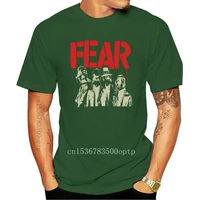new funny t shirt men novelty women tshirt fear fear gas mask t shirt