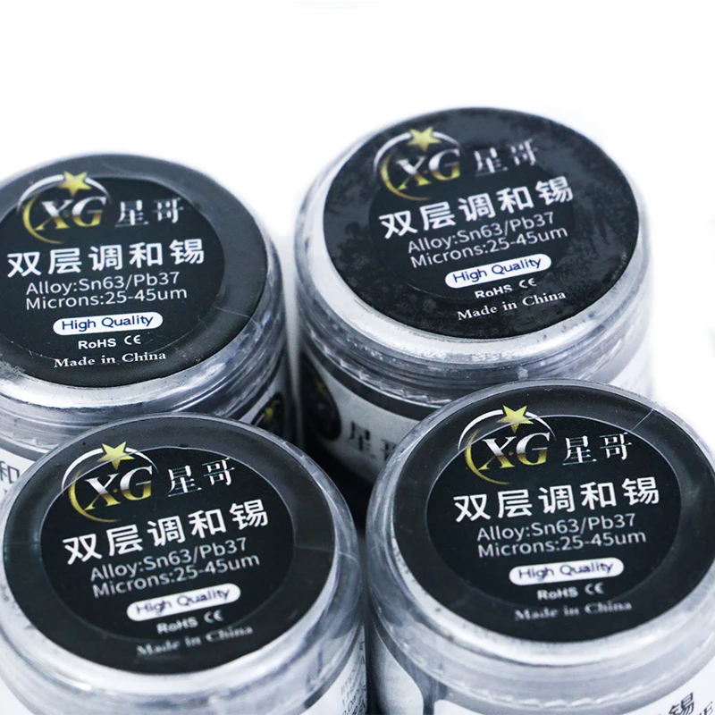 

Double layer blending tin paste for iPhone slurry Medium temperature 183 environmental protection tin mud CPU tin