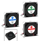 Турбинный вентилятор, 5 В, 12 В, 24 В, 40 мм * 10 мм, 4010 турбо вентилятор постоянного тока, 5 В подшипниковый вентилятор, радиальный охлаждающий вентилятор для Creality CR-10, комплект для 3D-принтера