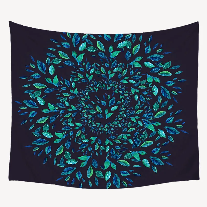 Узор ковер Декор Psychedelic Настенный Гобелен Мандала настенный гобелен из ткани