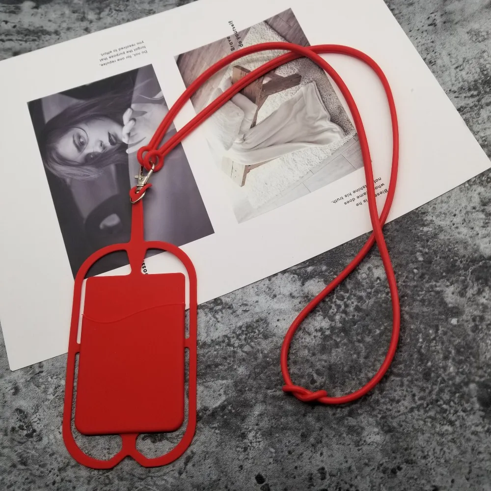 

Cell Phone Lanyard Fashion Card Holder Case Cover Phone Neck Strap Necklace Sling For about 5.5 all phone