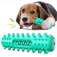 dog molar toothbrush toys chew cleaning teeth elasticity soft puppy dental care extra tough pet cleaning toy supplies dog toys