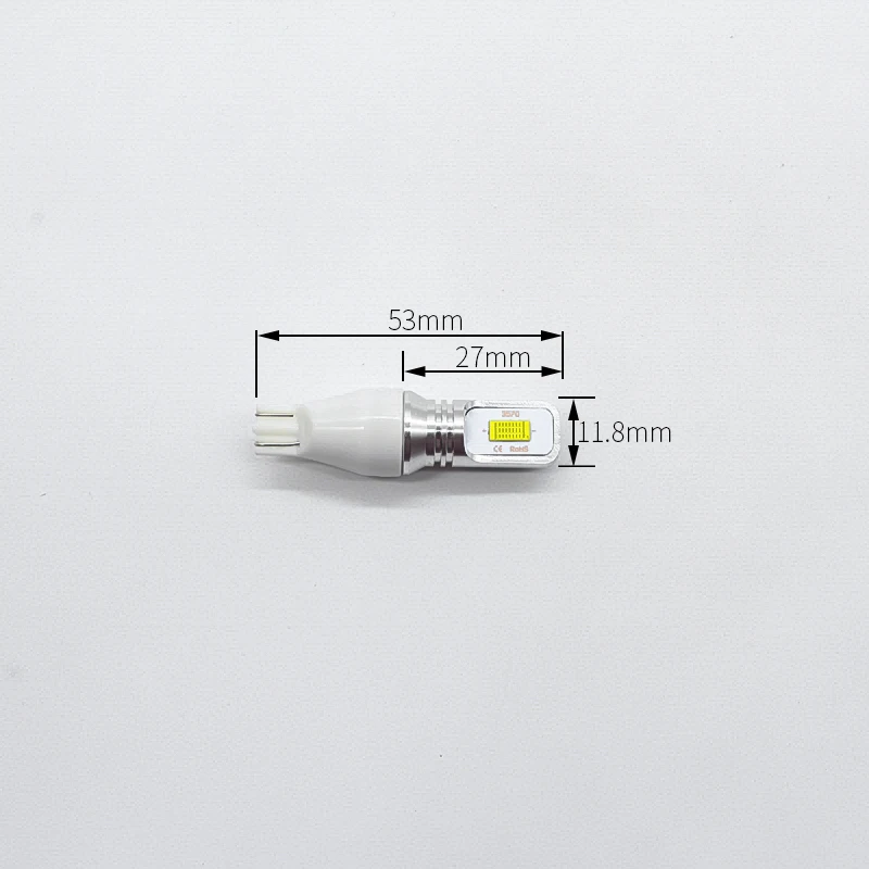 2 шт., автомобильная светодиодная ламсветильник Canbus T15 16 Вт 12-24 В 921 912