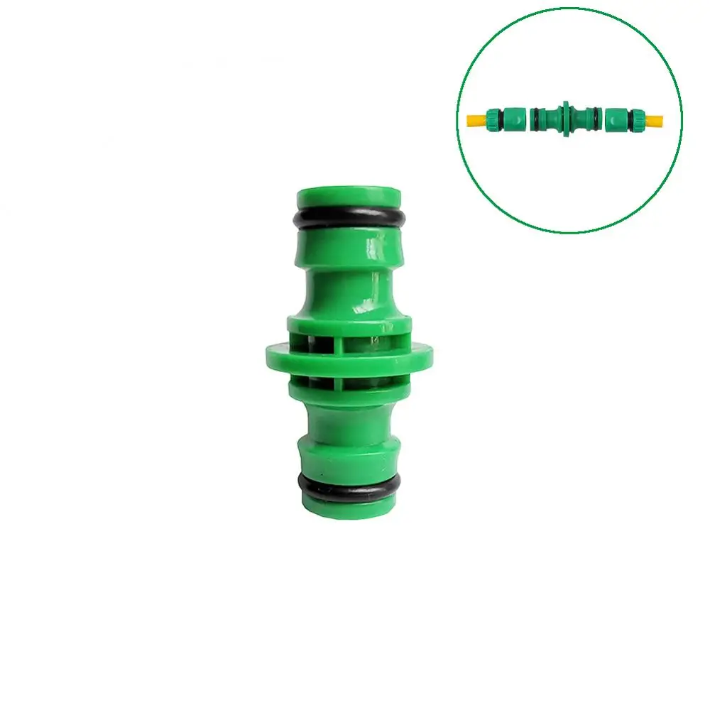 10 шт. 1/2 &quotЗеленый Садовый двойной мужской шланг Быстрый Соединитель удлинитель