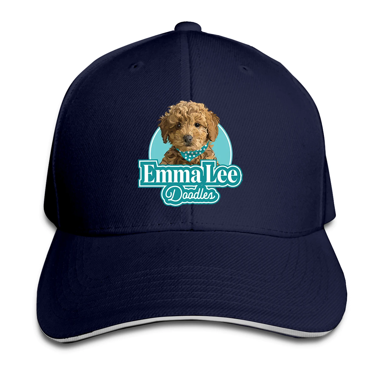 

Goldendoodle Dog men's women's Fashionable breathable Hip hop caps