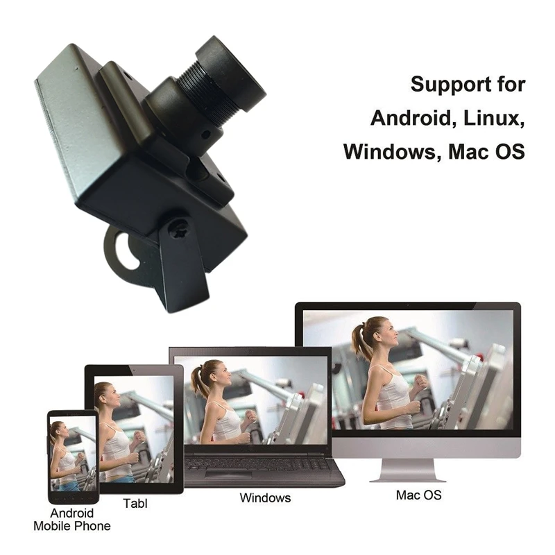 2MP USB плата модуля камеры 120 ° 1080P OV2710 CMOS сенсор 2 8 мм объектив цифровой