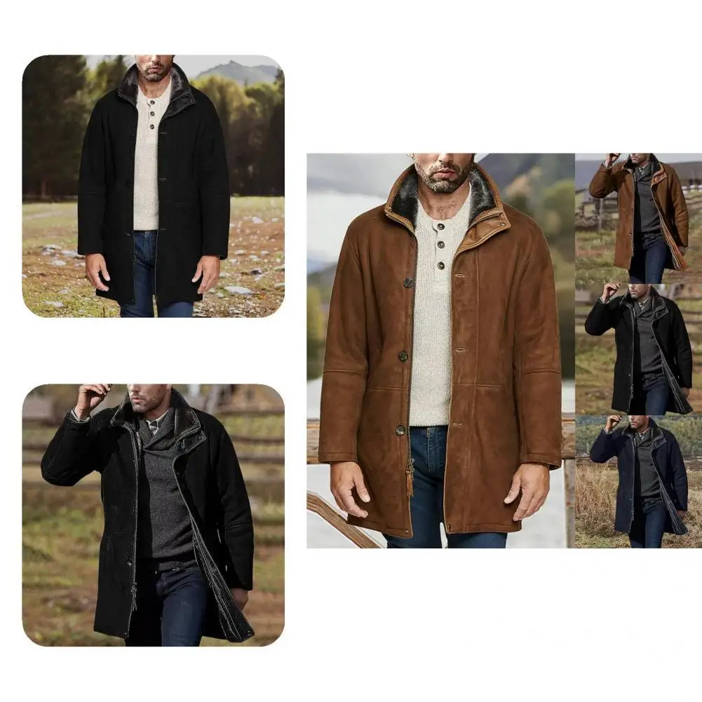 

Сохраняющее тепло привлекательное выцветающее повседневное пальто средней длины с лацканами для весны