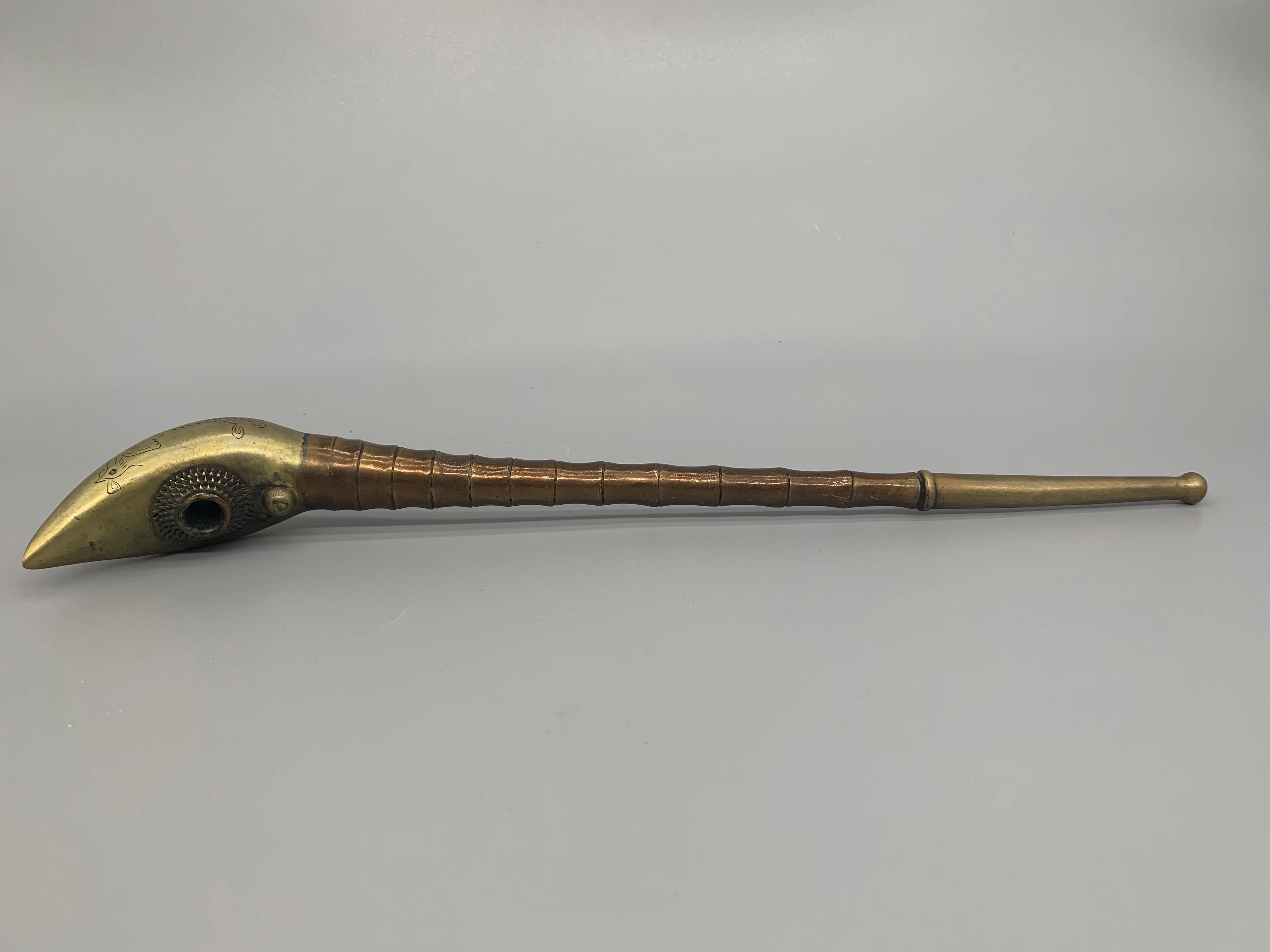 

Brass pipe, Chinese cultural collection