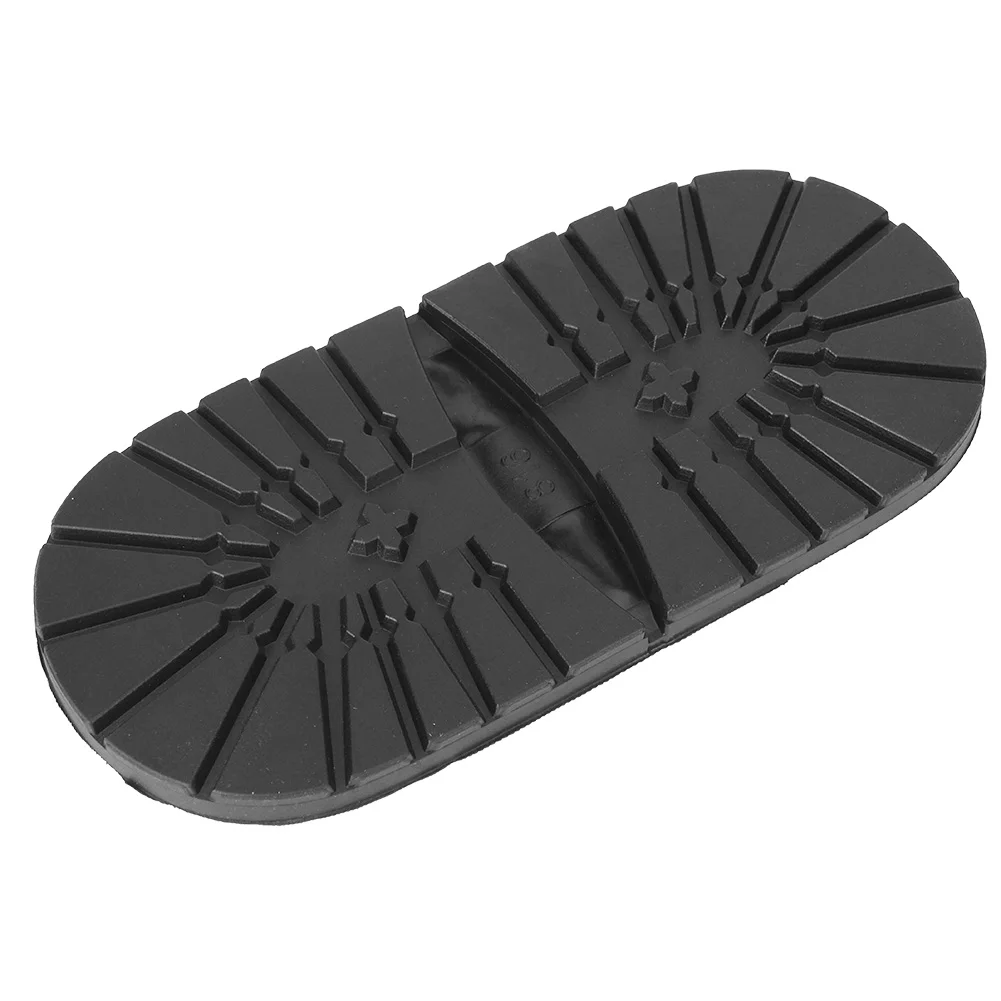

Boots Shoes Anti-Slip Front Heel Soles Rubber Mute Soles Shoes Repair Accessories (Heel Soles)