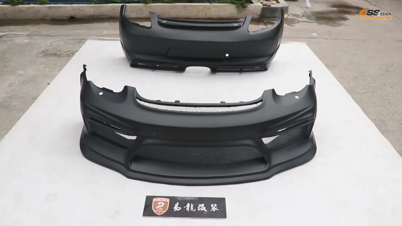 

GT4 стиль, комплект кузова для porsche 987 987,1 cayman, комплекты переднего и заднего бампера