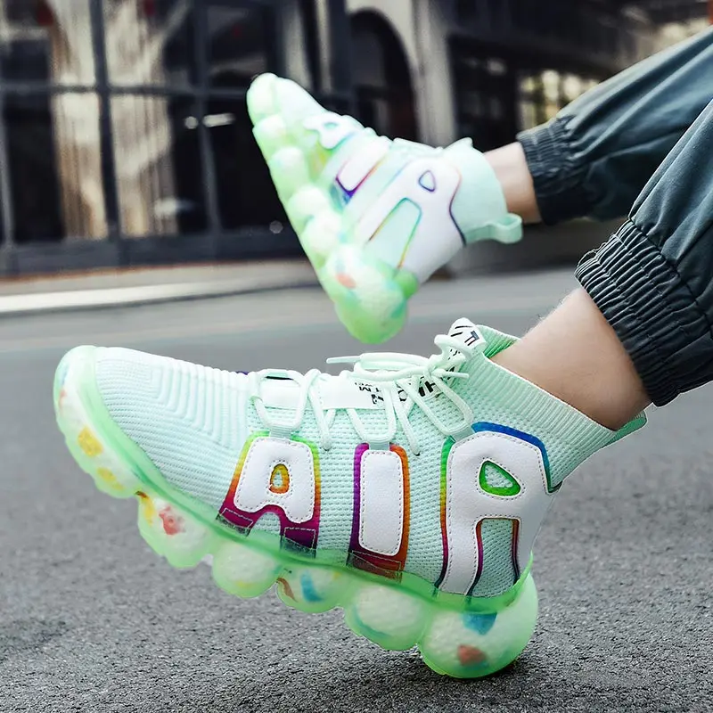 

White Sneakers Air Trainers Sport Shoes Man Plus Size Running Shoes Big Size Sports Shoes Male Children's Tennis