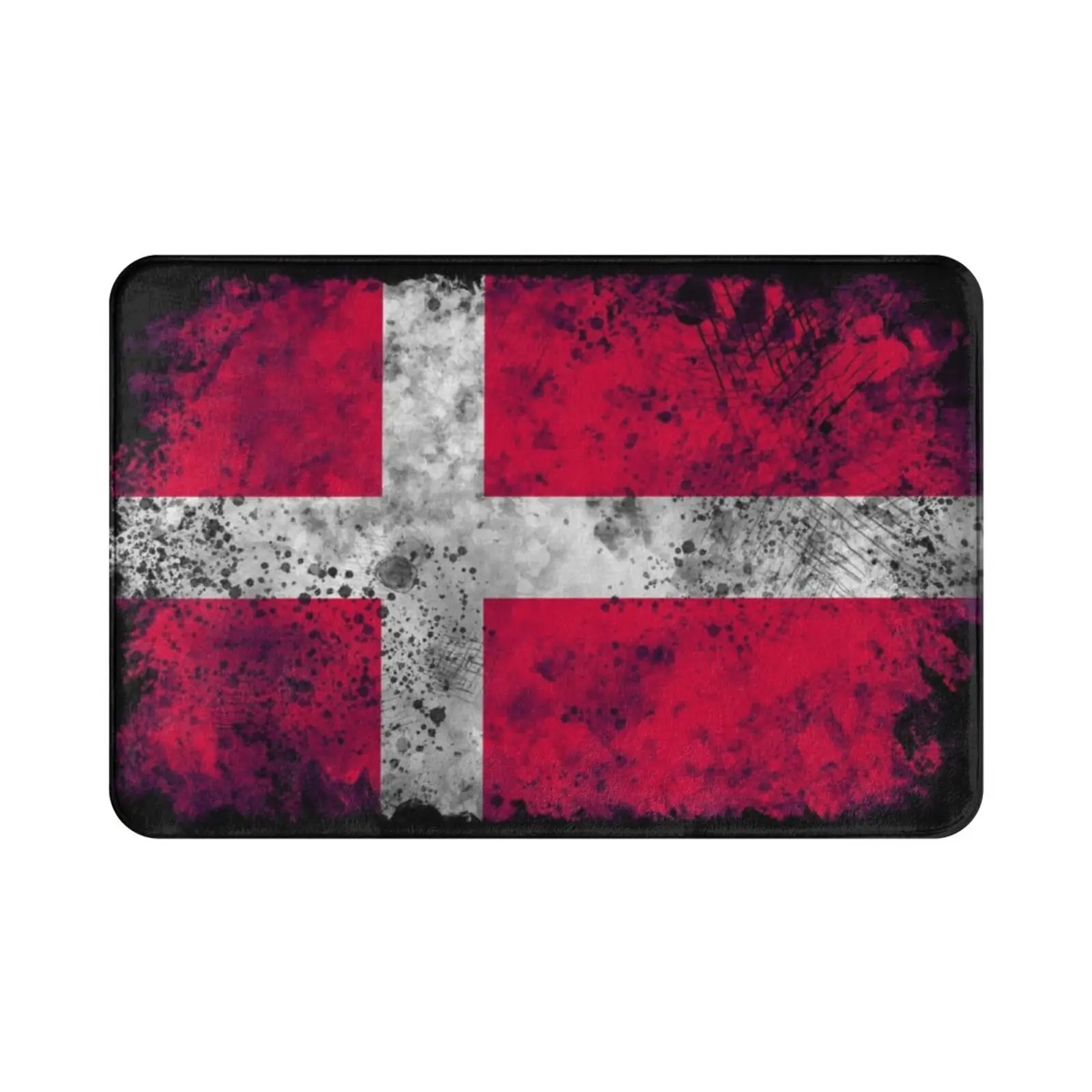 Винтажный Дания искусственный коврик мягкая подушка красный клен благородные