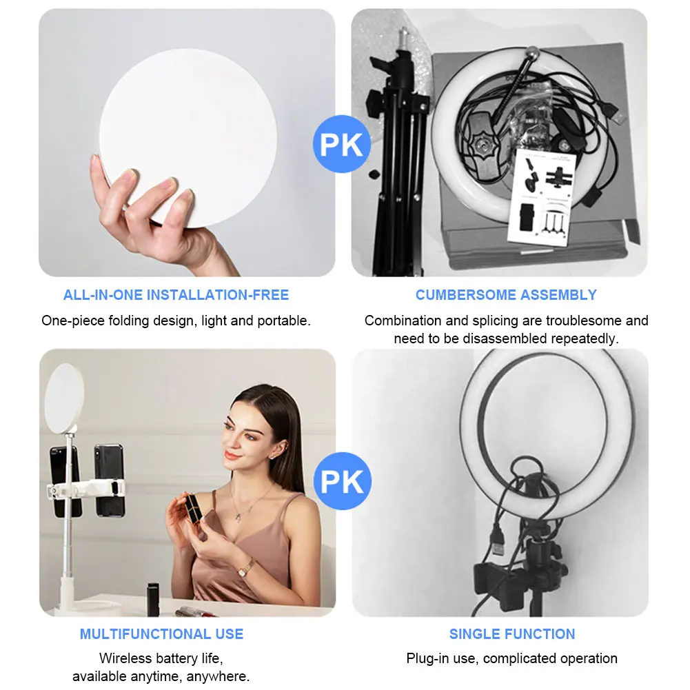 

Table Lamp Telescopic Folding LED Desk Lamp Eye Protection Touch Table Lamp Reading Lamps for Work Study